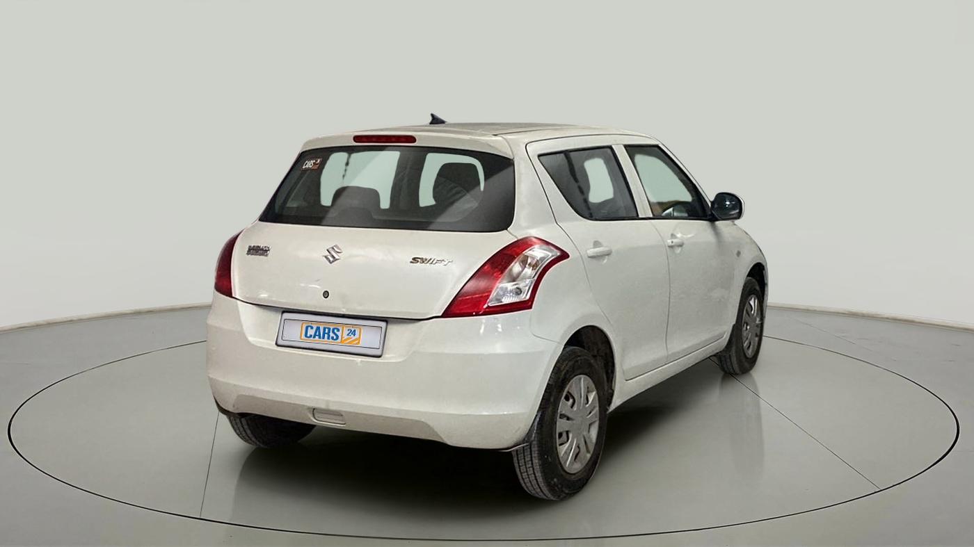 2017 Maruti Swift LXI (O), Petrol, Manual, 49,018 km, Right Back Diagonal