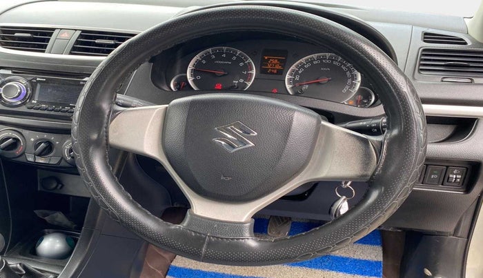 2014 Maruti Swift VXI, Petrol, Manual, 72,798 km, Steering Wheel Close Up