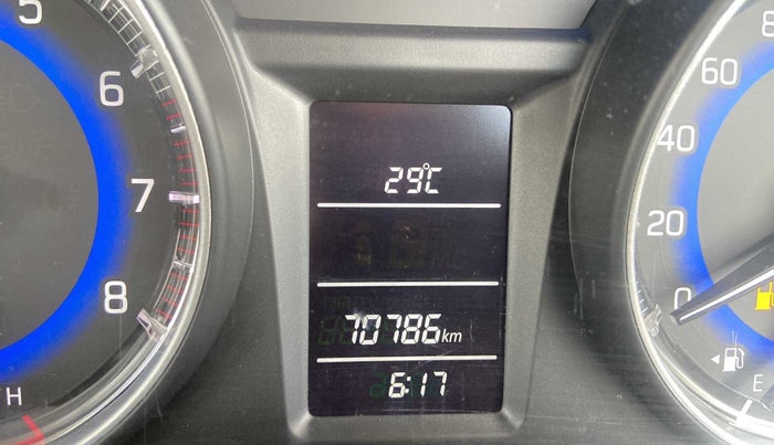 2016 Maruti Baleno DELTA PETROL 1.2, Petrol, Manual, 70,763 km, Odometer Image