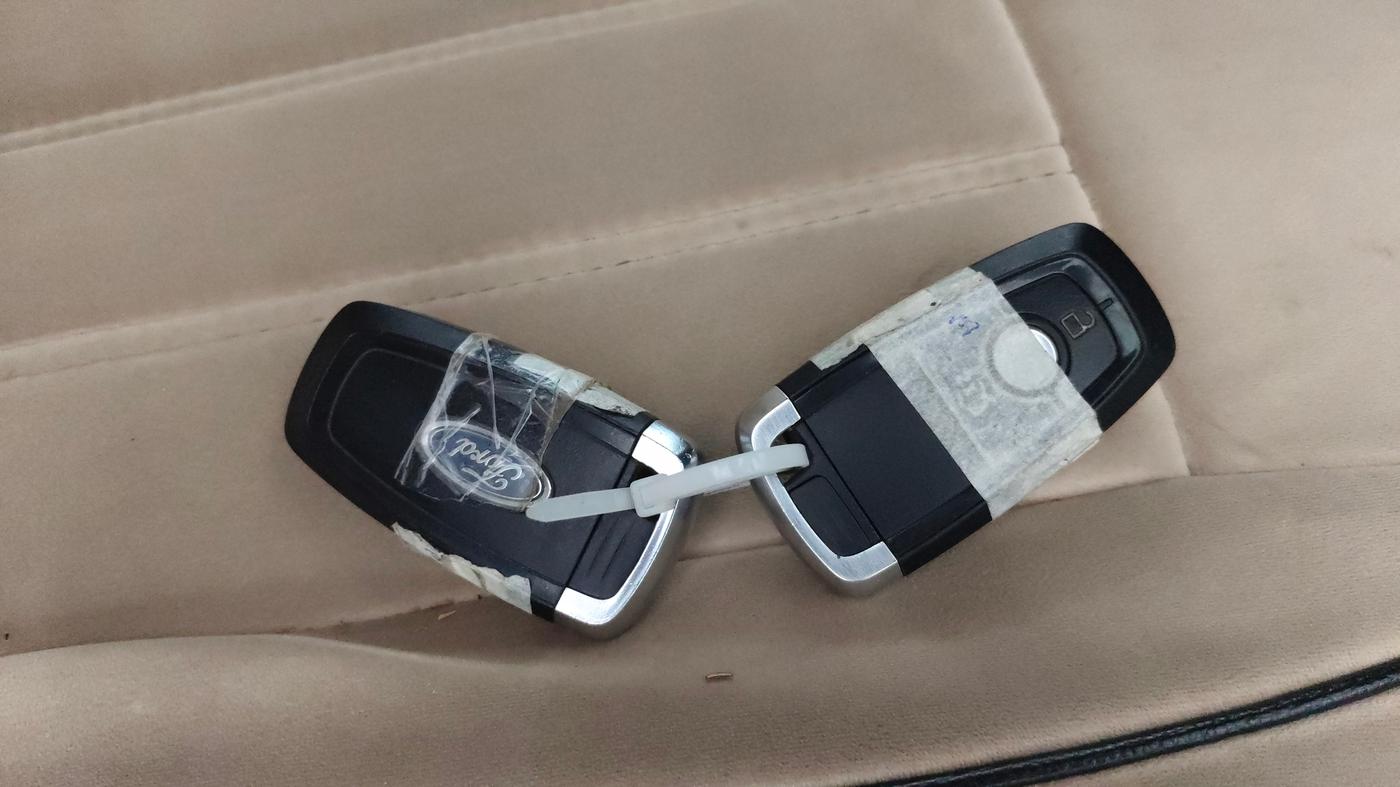 2019 Ford Figo Aspire TITANIUM 1.5 PETROL AT, Petrol, Automatic, 36,713 km, Key Close Up
