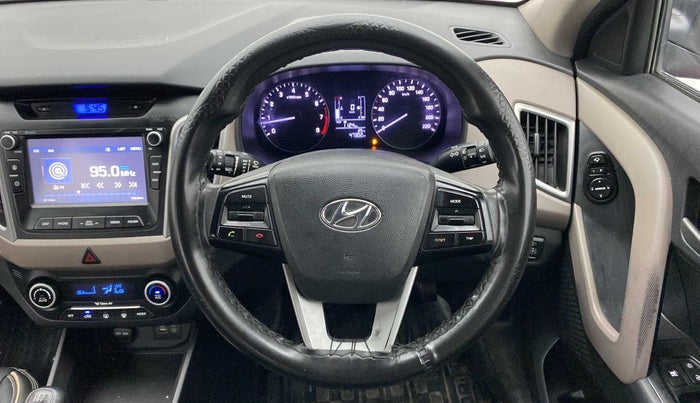 2017 Hyundai Creta SX PLUS 1.6 PETROL, Petrol, Manual, 47,231 km, Steering Wheel Close Up