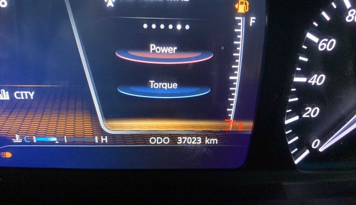 2020 Tata ALTROZ XZ PETROL, Petrol, Manual, 37,640 km, Odometer Image