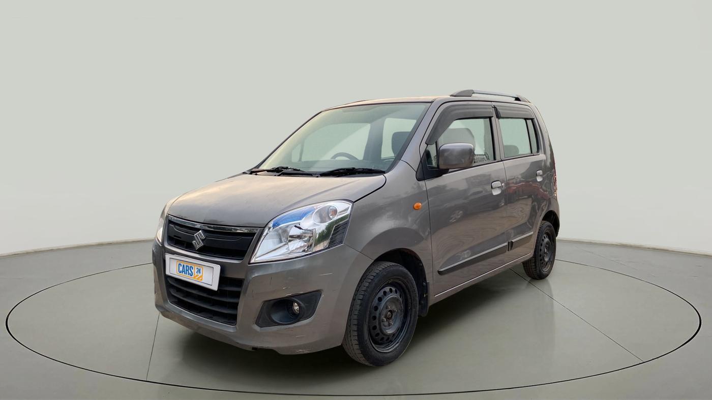 2018 Maruti Wagon R 1.0 VXI, Petrol, Manual, 30,870 km, Left Front Diagonal