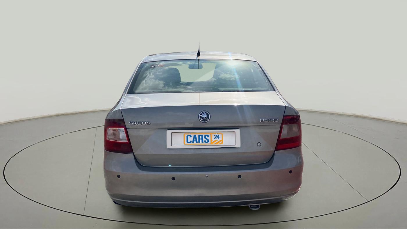2014 Skoda Rapid 1.5 TDI CR AMBITION PLUS, Diesel, Manual, 97,655 km, Back/Rear