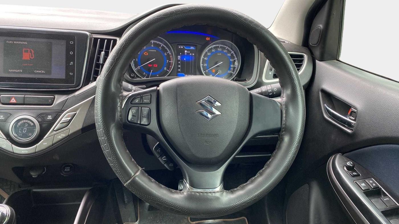 2021 Maruti Baleno ZETA PETROL 1.2, Petrol, Manual, 25,661 km, Steering Wheel Close Up