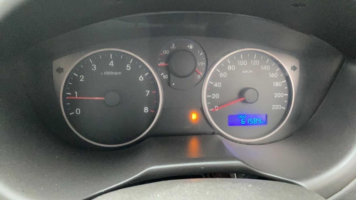 2013 Hyundai i20 MAGNA (O) 1.2, Petrol, Manual, 61,628 km, Odometer Image
