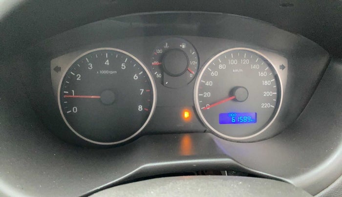 2013 Hyundai i20 MAGNA (O) 1.2, Petrol, Manual, 61,628 km, Odometer Image
