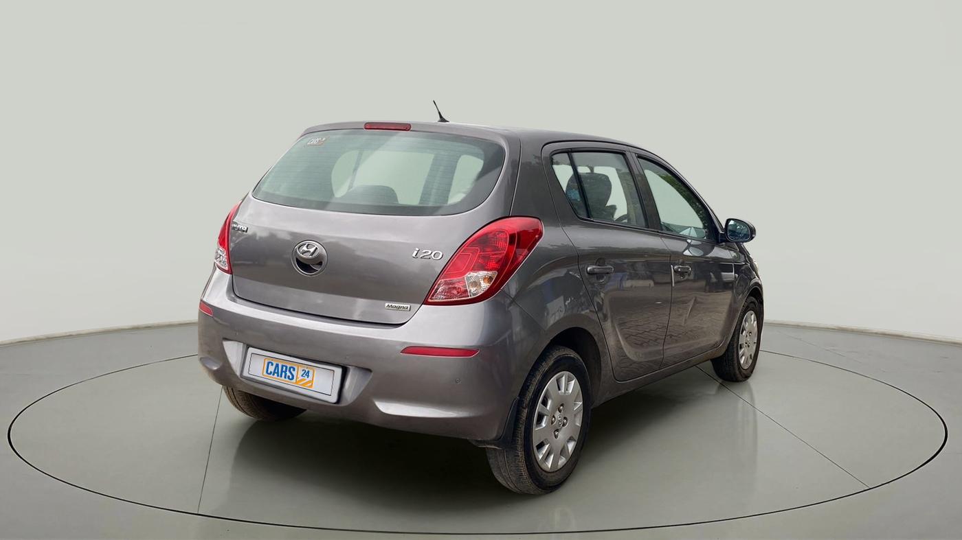 2013 Hyundai i20 MAGNA (O) 1.2, Petrol, Manual, 61,628 km, Right Back Diagonal