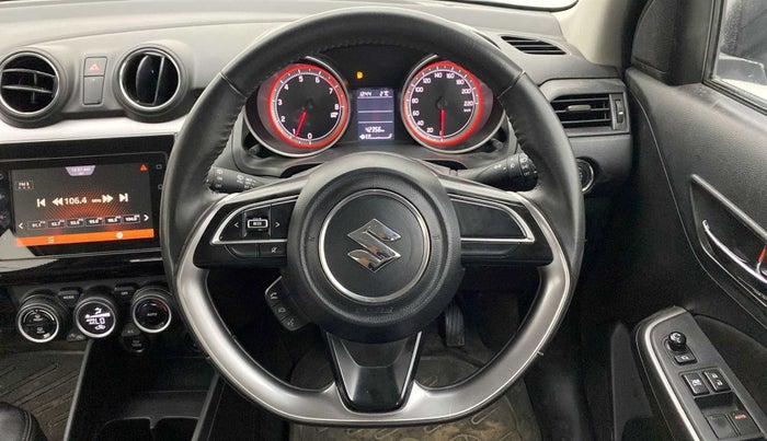2021 Maruti Swift ZXI, Petrol, Manual, 42,308 km, Steering Wheel Close Up