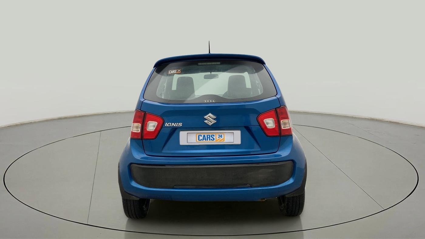 2017 Maruti IGNIS DELTA 1.2, Petrol, Manual, 77,579 km, Back/Rear