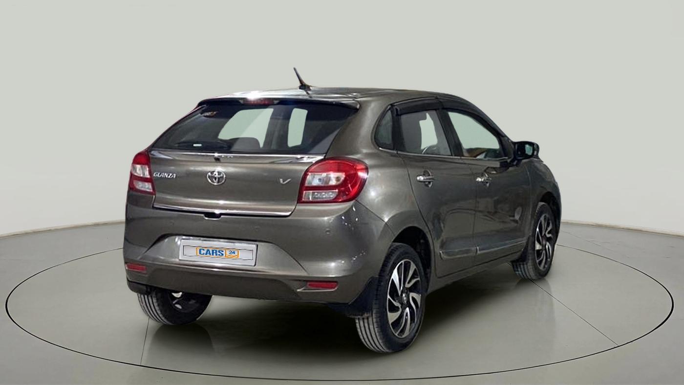 2019 Toyota Glanza V, Petrol, Manual, 14,642 km, Right Back Diagonal