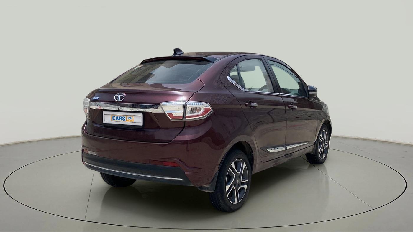 2021 Tata TIGOR XZ PLUS PETROL, Petrol, Manual, 22,995 km, Right Back Diagonal