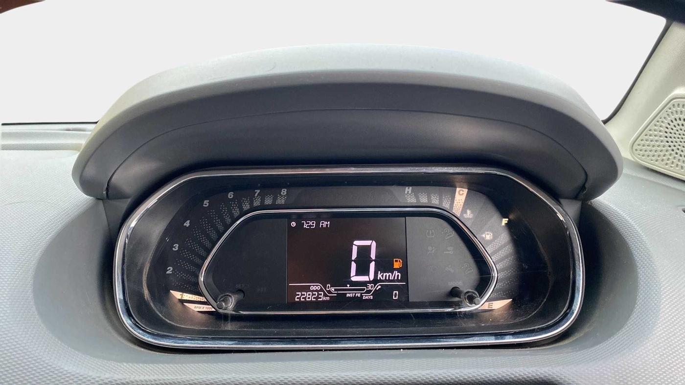 2021 Tata TIGOR XZ PLUS PETROL, Petrol, Manual, 22,995 km, Odometer Image
