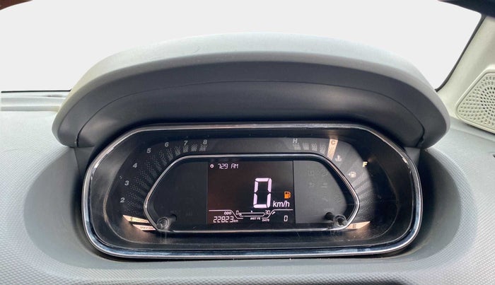 2021 Tata TIGOR XZ PLUS PETROL, Petrol, Manual, 22,995 km, Odometer Image