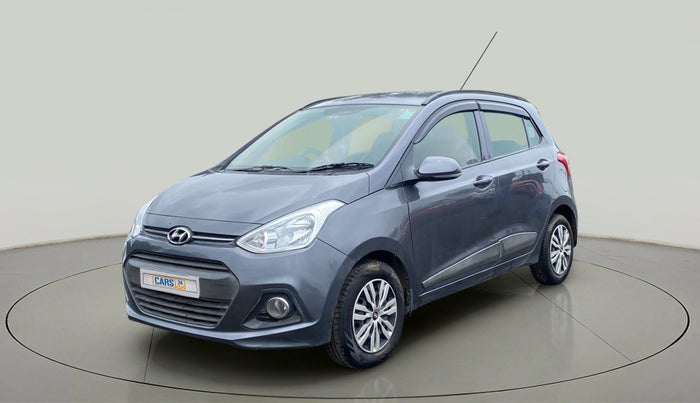 2016 Hyundai Grand i10 SPORTZ 1.2 KAPPA VTVT, Petrol, Manual, 26,207 km, Left Front Diagonal