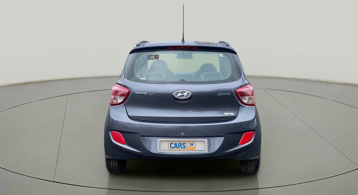 2016 Hyundai Grand i10 SPORTZ 1.2 KAPPA VTVT, Petrol, Manual, 26,207 km, Back/Rear