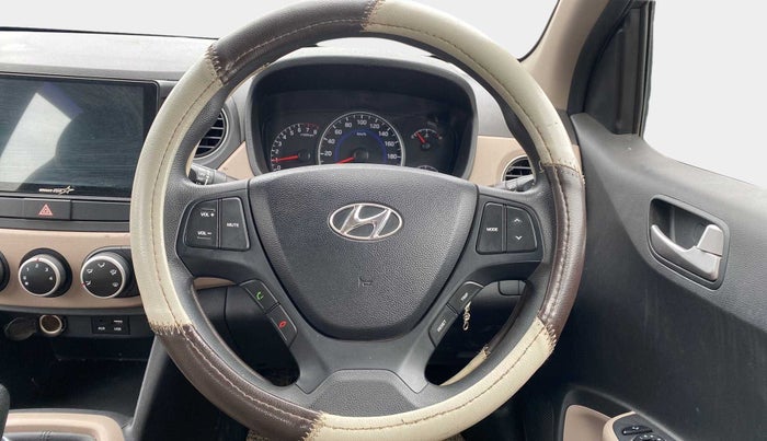 2016 Hyundai Grand i10 SPORTZ 1.2 KAPPA VTVT, Petrol, Manual, 26,207 km, Steering Wheel Close Up