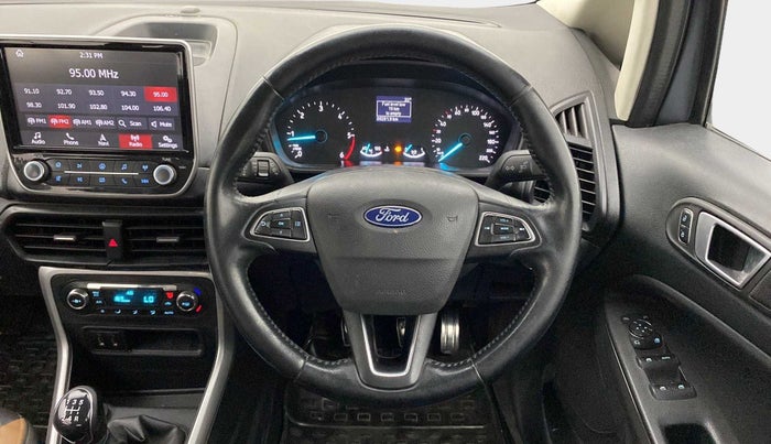 2018 Ford Ecosport TITANIUM 1.5L DIESEL, Diesel, Manual, 88,254 km, Steering Wheel Close Up