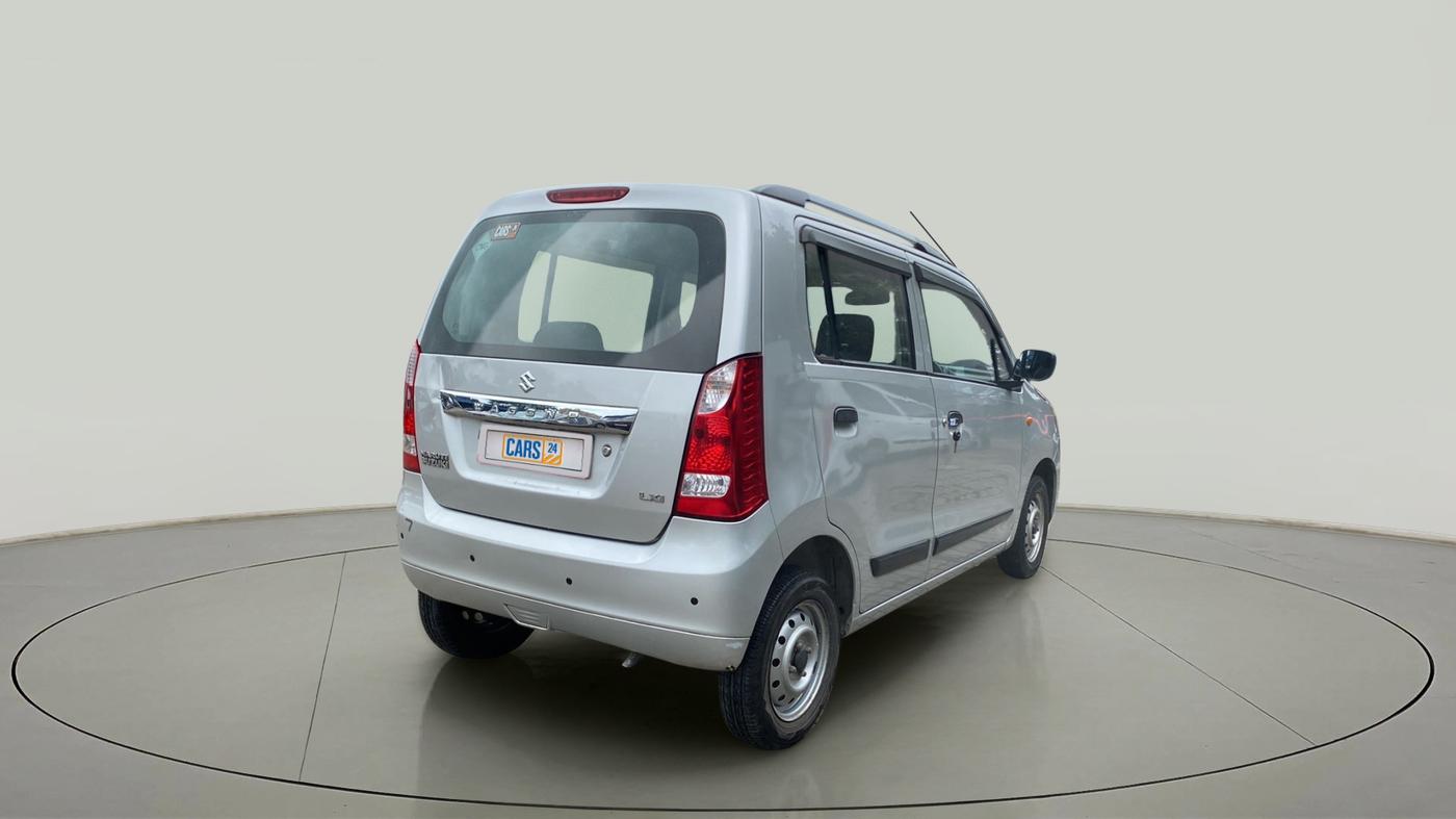 2014 Maruti Wagon R 1.0 LXI CNG, CNG, Manual, 82,634 km, Right Back Diagonal