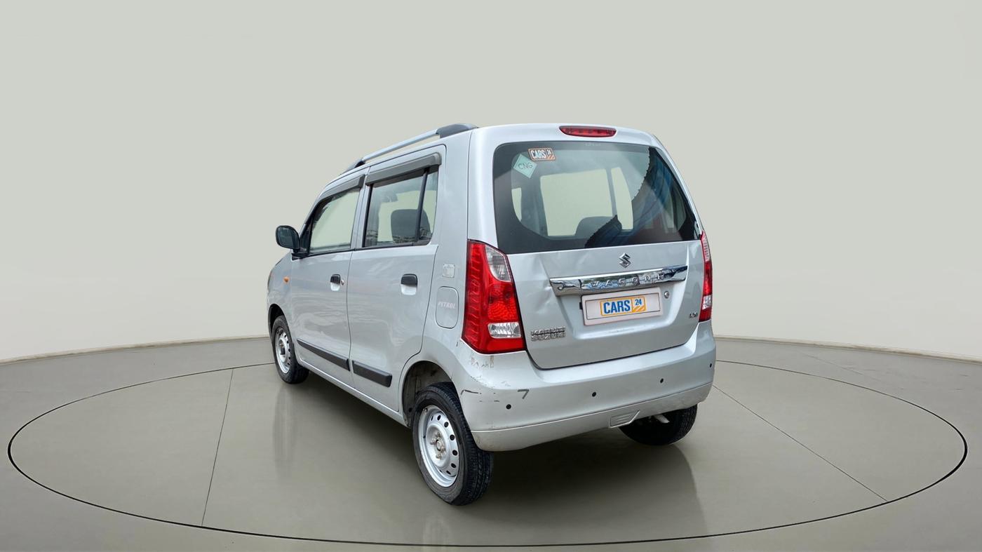 2014 Maruti Wagon R 1.0 LXI CNG, CNG, Manual, 82,634 km, Left Back Diagonal