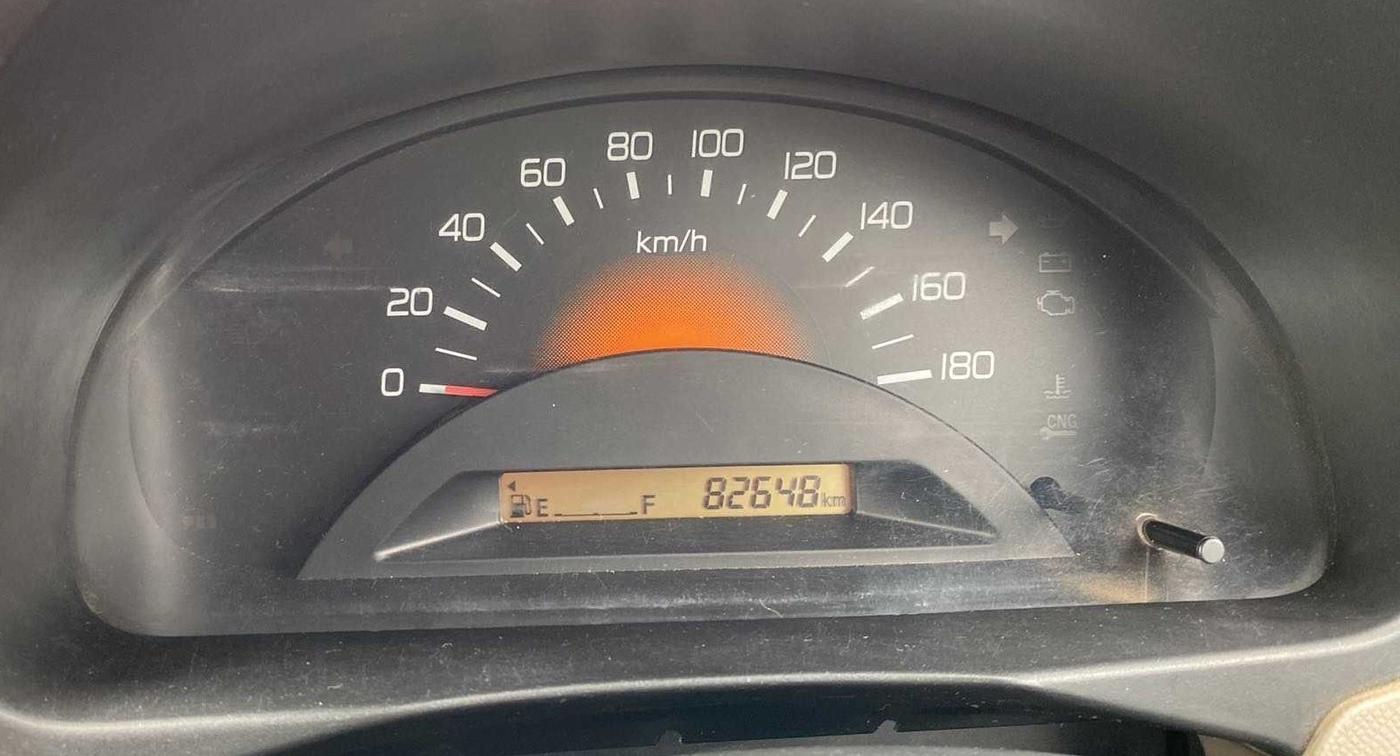 2014 Maruti Wagon R 1.0 LXI CNG, CNG, Manual, 82,634 km, Odometer Image