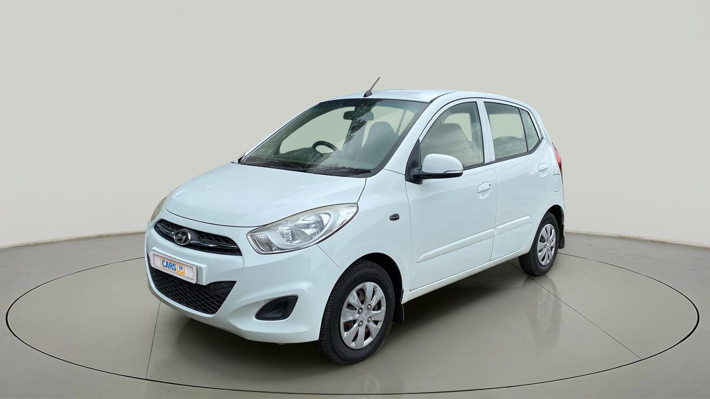 2012 Hyundai i10 SPORTZ 1.2 AT, Petrol, Automatic, 39,876 km, Left Front Diagonal
