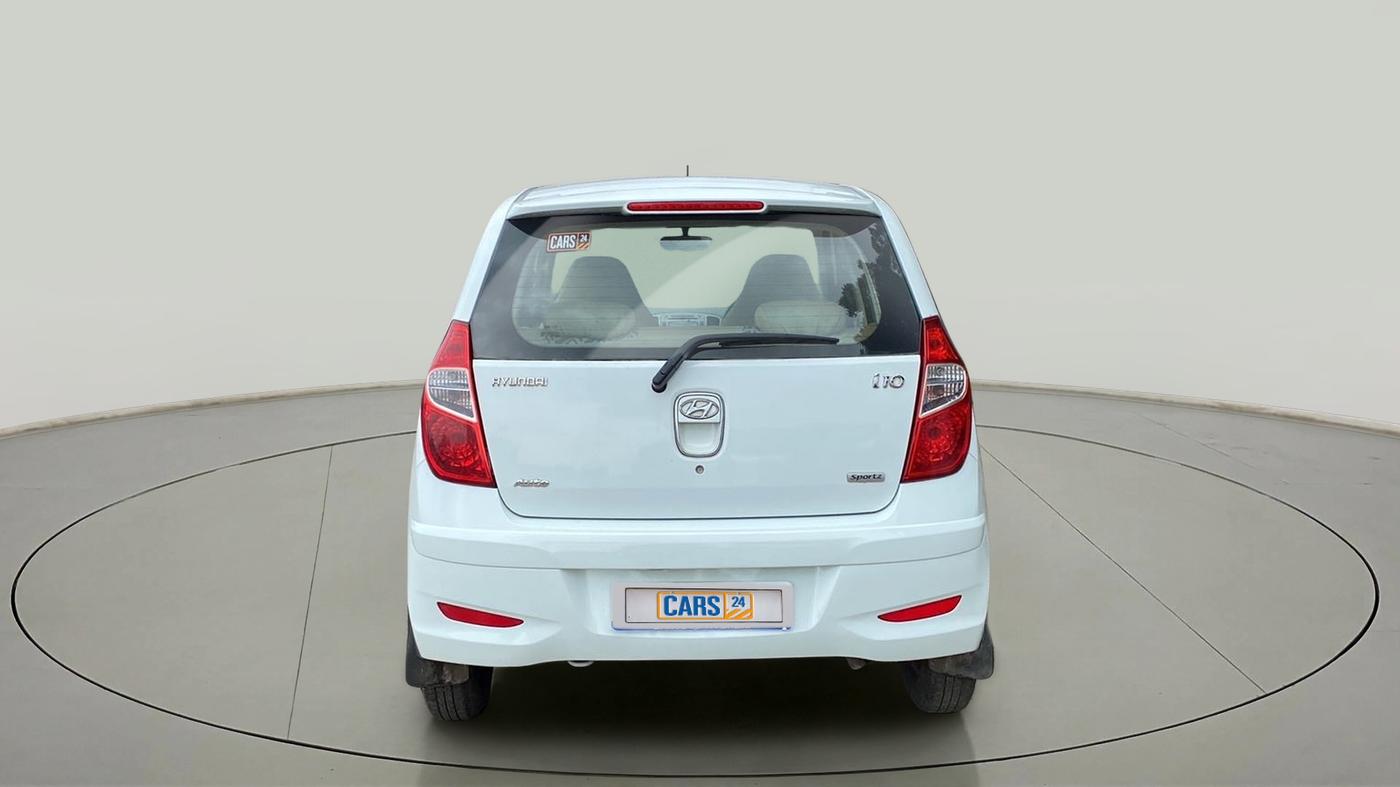 2012 Hyundai i10 SPORTZ 1.2 AT, Petrol, Automatic, 39,876 km, Back/Rear