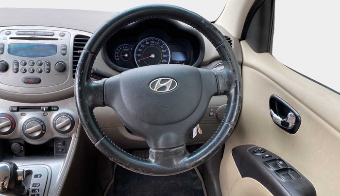 2012 Hyundai i10 SPORTZ 1.2 AT, Petrol, Automatic, 39,876 km, Steering Wheel Close Up