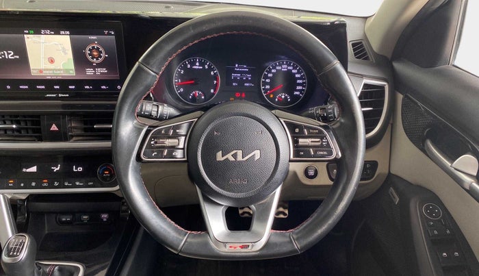 2021 KIA SELTOS GTX PLUS 1.4 PETROL, Petrol, Manual, 49,814 km, Steering Wheel Close Up