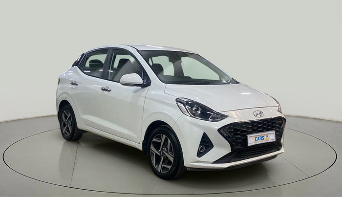 2021 Hyundai AURA SX+ 1.0 TURBO GDI MT, Petrol, Manual, 25,241 km, Right Front Diagonal