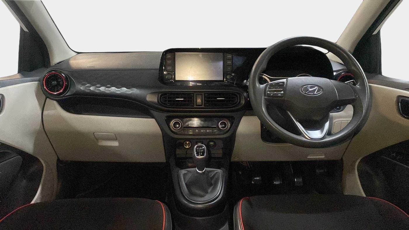 2021 Hyundai AURA SX+ 1.0 TURBO GDI MT, Petrol, Manual, 25,244 km, Dashboard