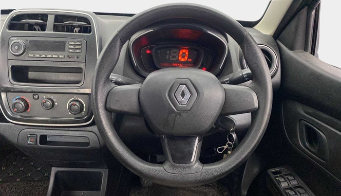 2017 Renault Kwid RXL 1.0, Petrol, Manual, 30,888 km, Steering Wheel Close Up