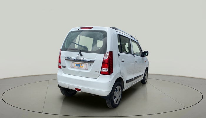2013 Maruti Wagon R 1.0 VXI, Petrol, Manual, 60,872 km, Right Back Diagonal