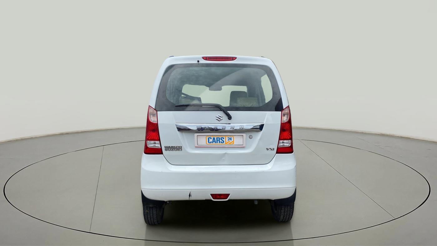 2013 Maruti Wagon R 1.0 VXI, Petrol, Manual, 60,872 km, Back/Rear