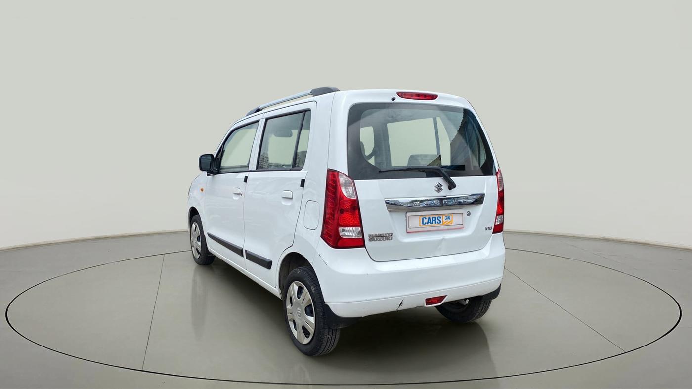 2013 Maruti Wagon R 1.0 VXI, Petrol, Manual, 60,872 km, Left Back Diagonal