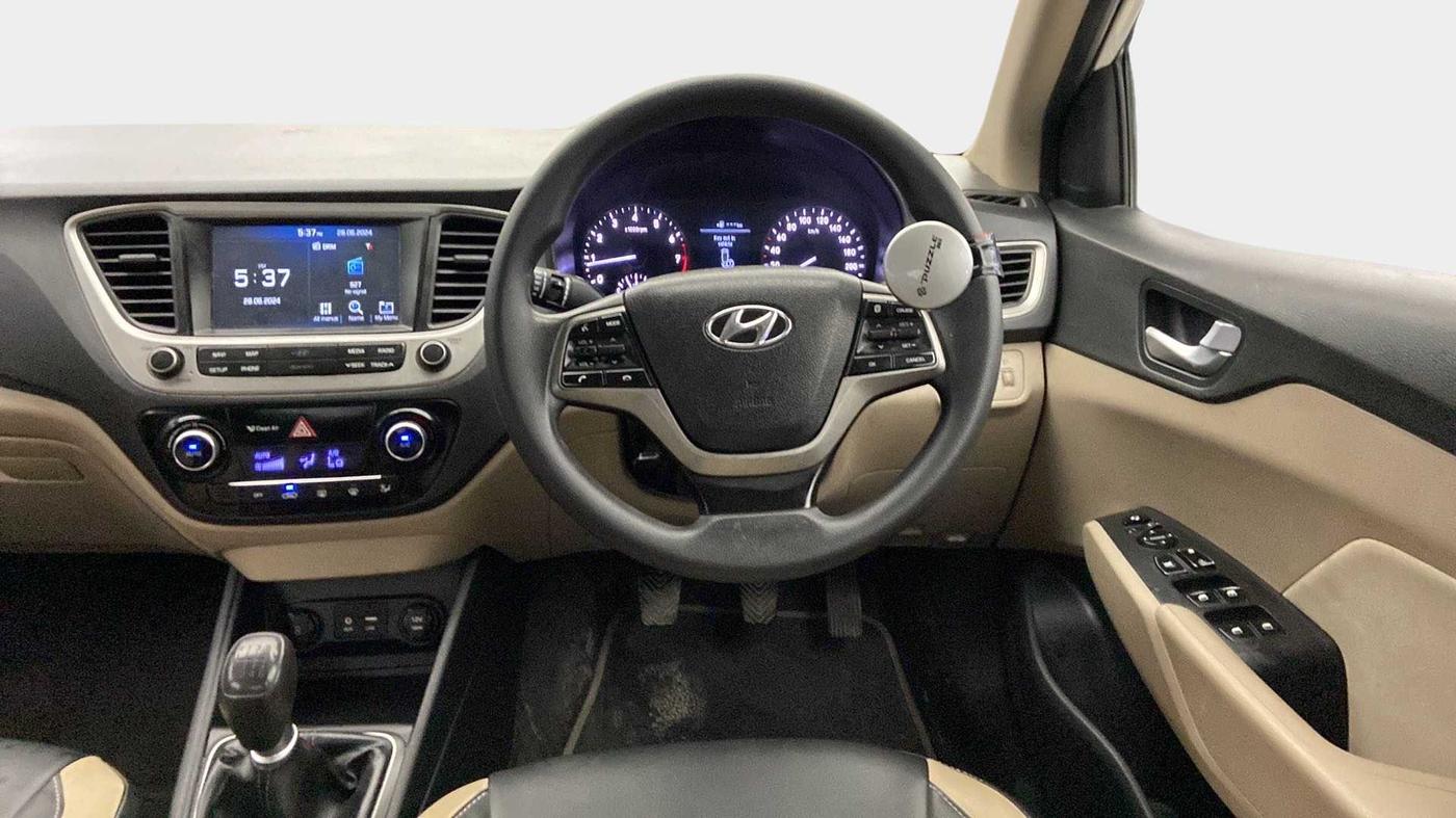 2019 Hyundai Verna 1.6 VTVT SX, Petrol, Manual, 56,087 km, Steering Wheel Close Up