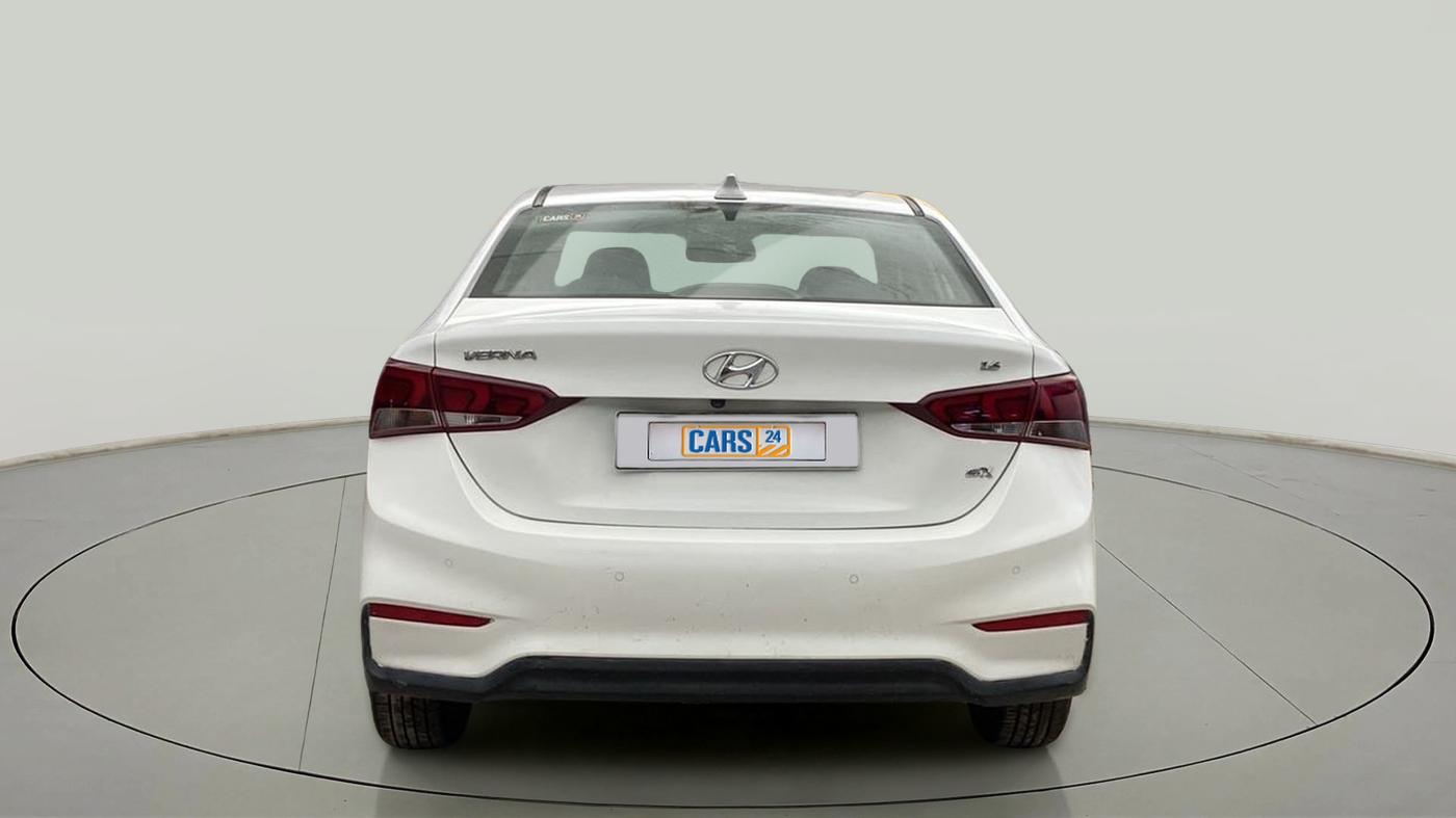 2019 Hyundai Verna 1.6 VTVT SX, Petrol, Manual, 56,087 km, Back/Rear