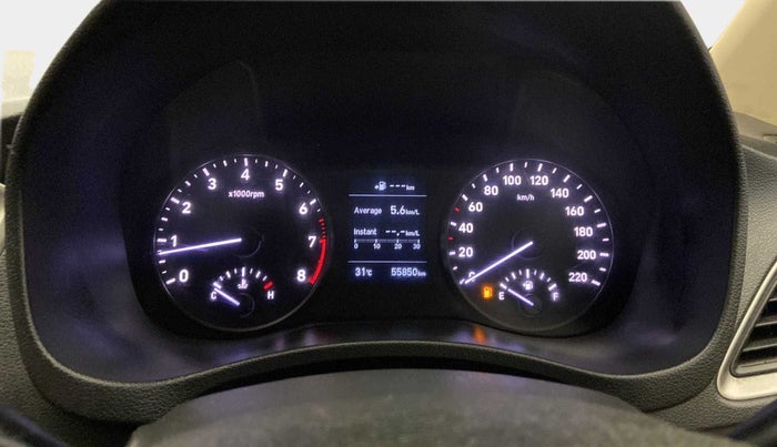 2019 Hyundai Verna 1.6 VTVT SX, Petrol, Manual, 56,087 km, Odometer Image