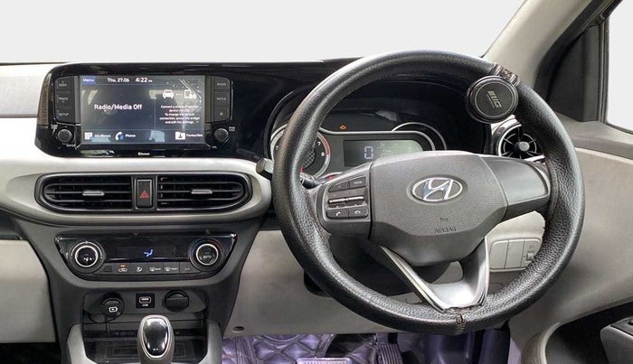 2021 Hyundai GRAND I10 NIOS ASTA AMT 1.2 KAPPA VTVT, Petrol, Automatic, 22,615 km, Steering Wheel Close Up
