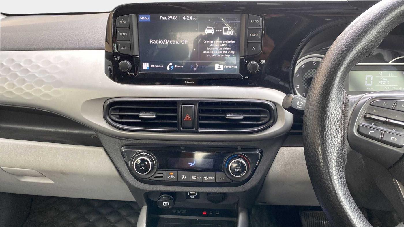 2021 Hyundai GRAND I10 NIOS ASTA AMT 1.2 KAPPA VTVT, Petrol, Automatic, 22,615 km, Air Conditioner