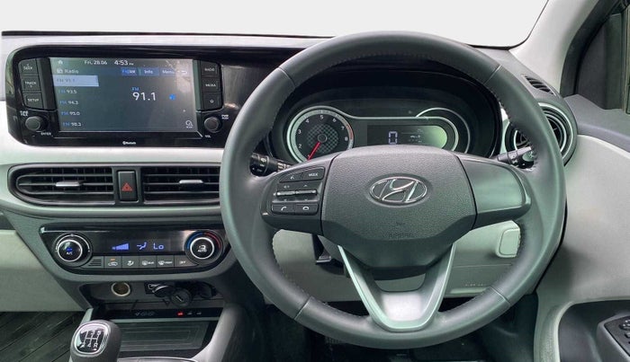 2021 Hyundai GRAND I10 NIOS ASTA 1.2 KAPPA VTVT, Petrol, Manual, 43,981 km, Steering Wheel Close Up
