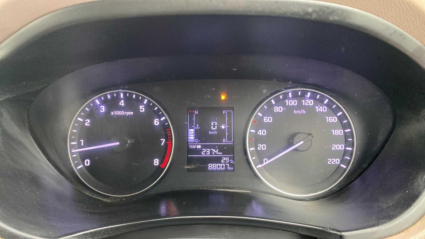 2017 Hyundai Elite i20 SPORTZ 1.2, Petrol, Manual, 87,998 km, Odometer Image