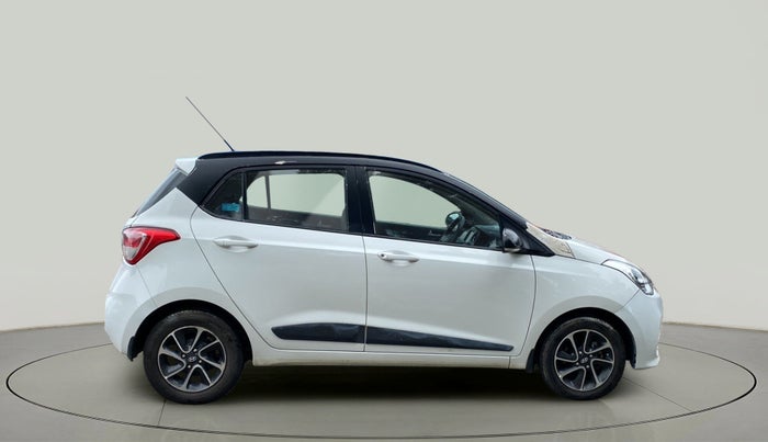 2017 Hyundai Grand i10 SPORTZ (O) AT 1.2 KAPPA VTVT, Petrol, Automatic, 72,658 km, Right Side