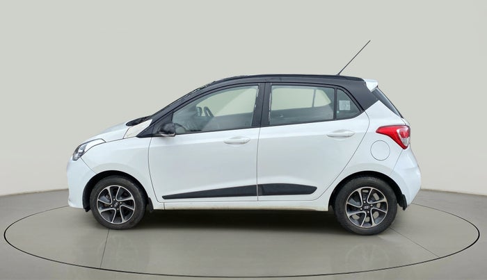 2017 Hyundai Grand i10 SPORTZ (O) AT 1.2 KAPPA VTVT, Petrol, Automatic, 72,658 km, Left Side
