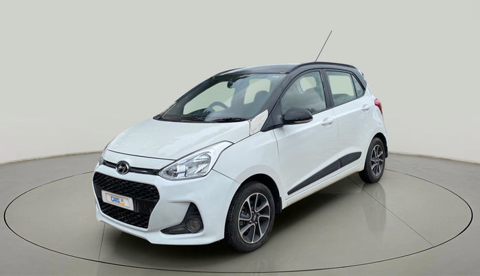 2017 Hyundai Grand i10 SPORTZ (O) AT 1.2 KAPPA VTVT, Petrol, Automatic, 72,658 km, Left Front Diagonal
