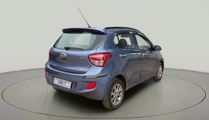 2016 Hyundai Grand i10 ASTA (O) AT 1.2 KAPPA VTVT, Petrol, Automatic, 18,428 km, Right Back Diagonal