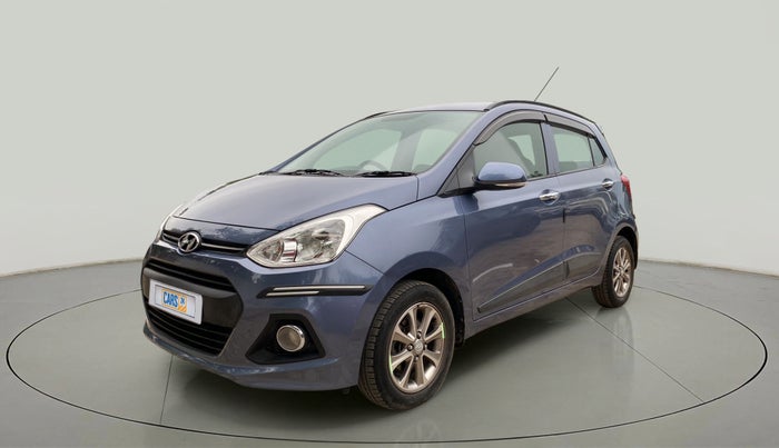 2016 Hyundai Grand i10 ASTA (O) AT 1.2 KAPPA VTVT, Petrol, Automatic, 18,428 km, Left Front Diagonal