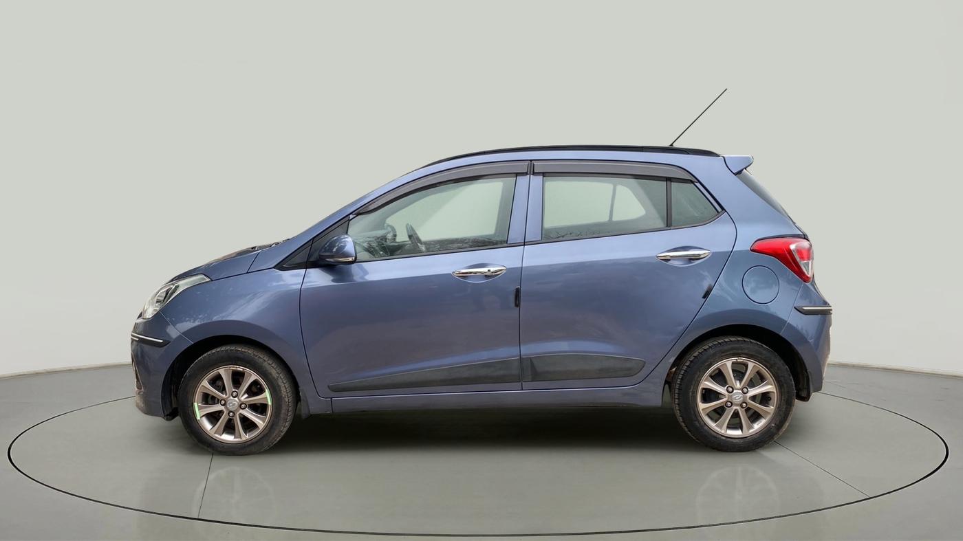 2016 Hyundai Grand i10 ASTA (O) AT 1.2 KAPPA VTVT, Petrol, Automatic, 18,428 km, Left Side