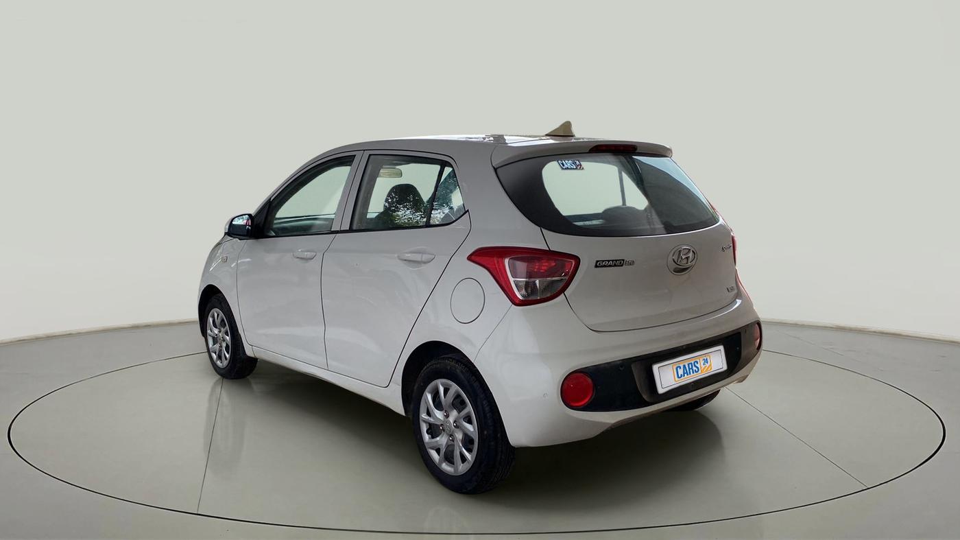 2017 Hyundai Grand i10 SPORTZ 1.2 KAPPA VTVT, Petrol, Manual, 24,632 km, Left Back Diagonal