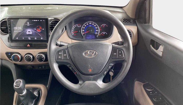 2017 Hyundai Grand i10 SPORTZ 1.2 KAPPA VTVT, Petrol, Manual, 24,632 km, Steering Wheel Close Up